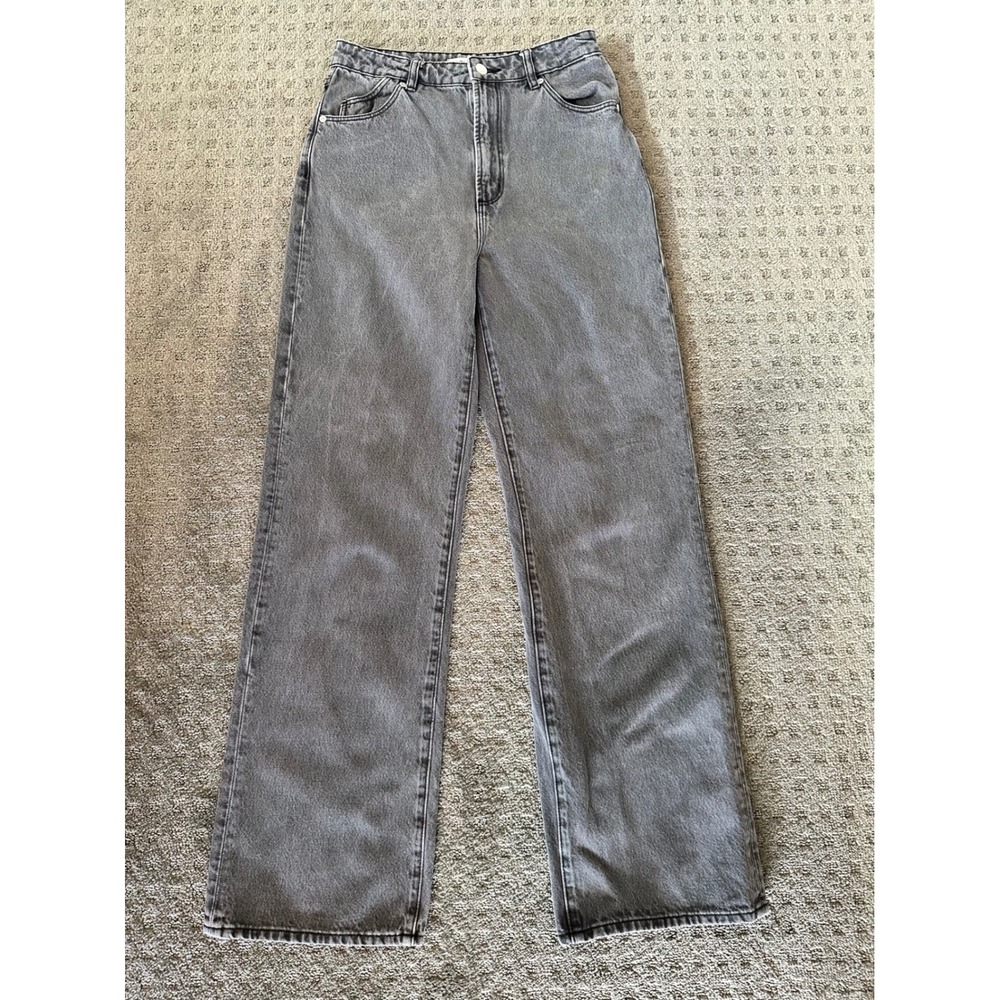 Rollas Heidi Jeans Size 27 Washed Grey Excellent